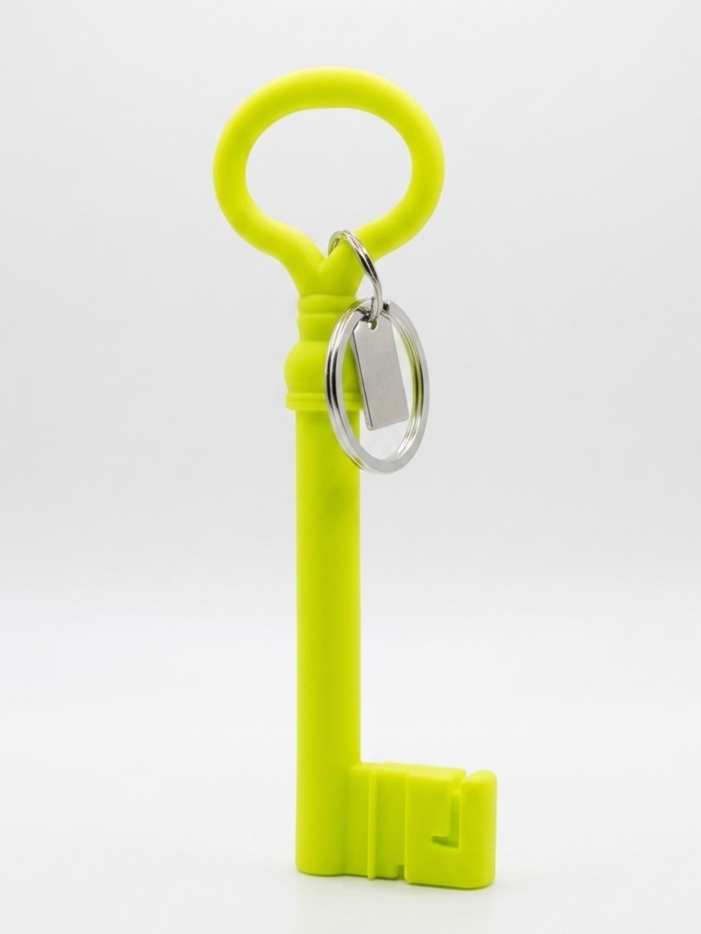 NWT Areaware x Harry Allen Reality Series Italian Church Key Keychain Chartreuse